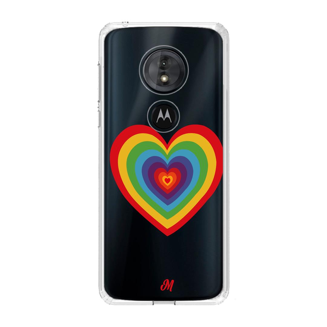 Case para Motorola G6 play Amor y Paz - Mandala Cases