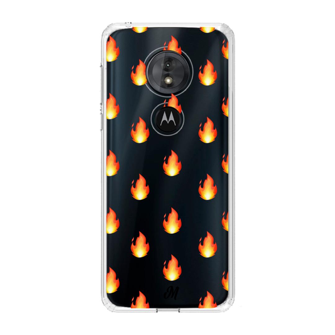 Case para Motorola G6 play Fuego - Mandala Cases