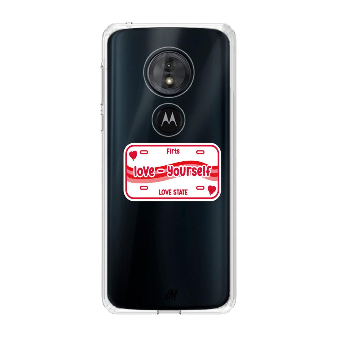 Case para Motorola G6 play Love Yourself First - Mandala Cases