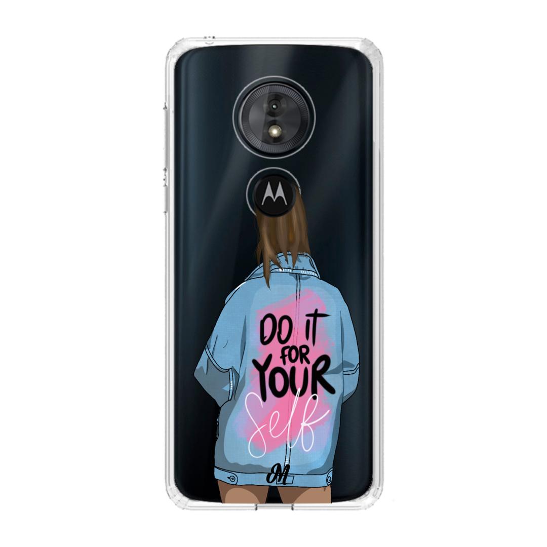 Case para Motorola G6 play Do It For Yourself - Mandala Cases