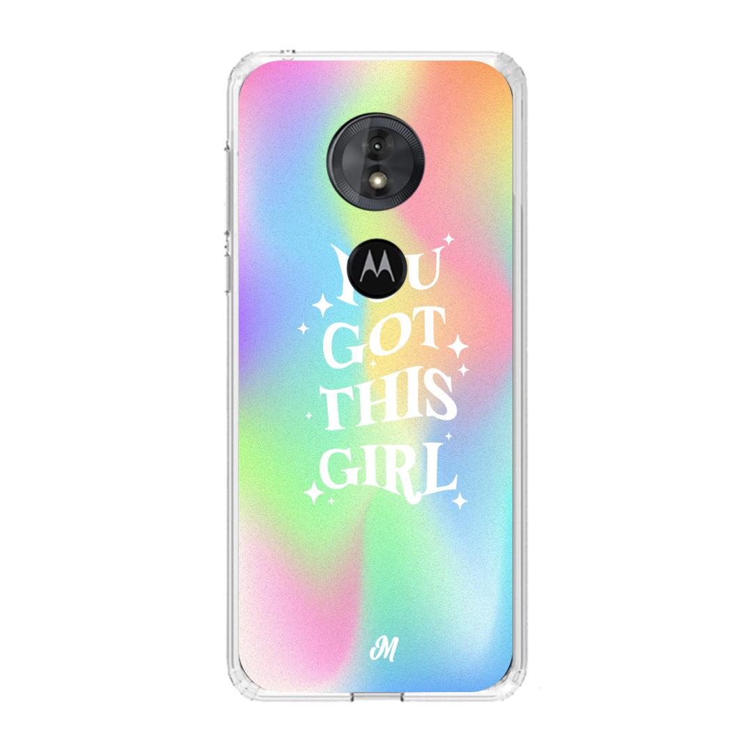 Case para Motorola G6 play You got this girl  - Mandala Cases