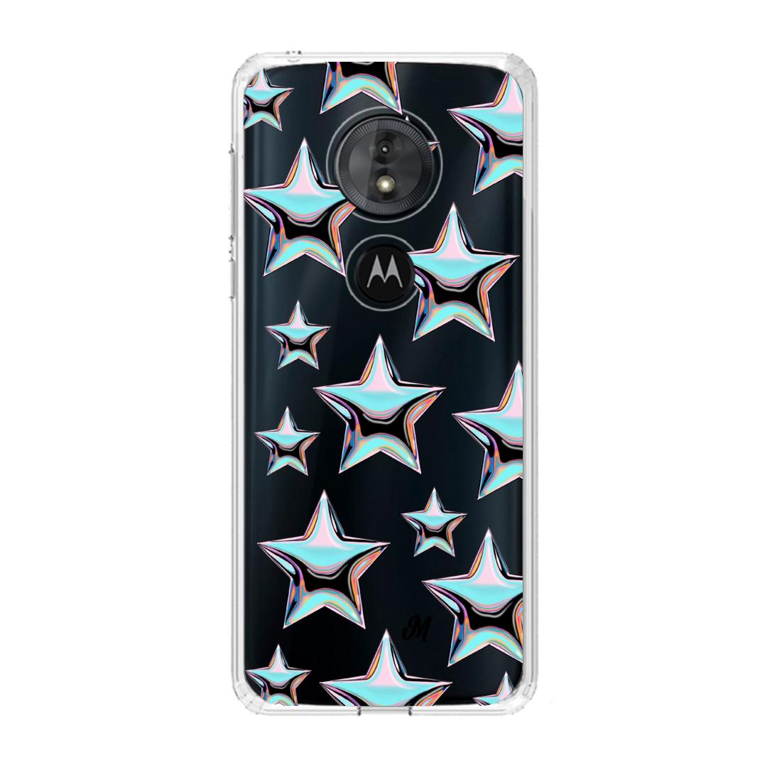 Case para Motorola G6 play Estrellas tornasol  - Mandala Cases