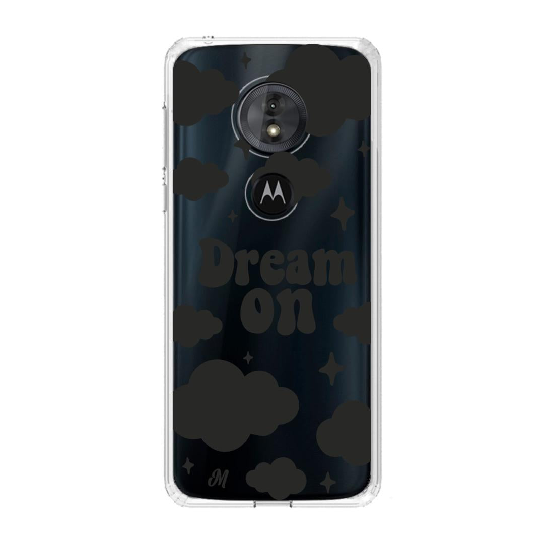 Case para Motorola G6 play Dream on negro - Mandala Cases