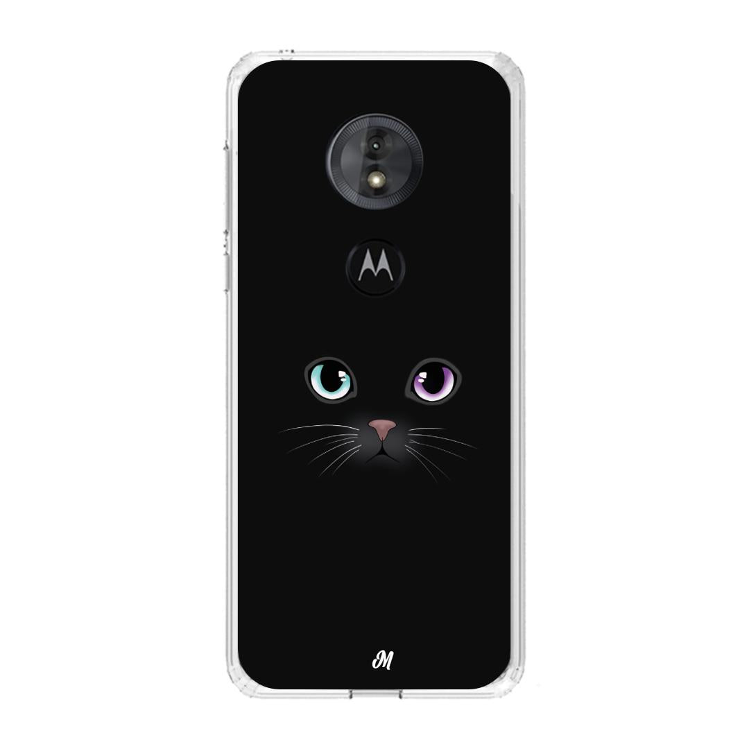 Case para Motorola G6 play Ojos gatunos - Mandala Cases
