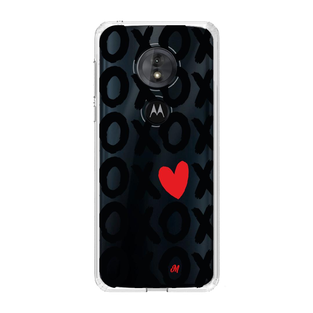 Case para Motorola G6 play OXOX Besos y Abrazos - Mandala Cases