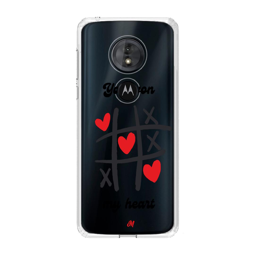 Case para Motorola G6 play You Won My Heart - Mandala Cases