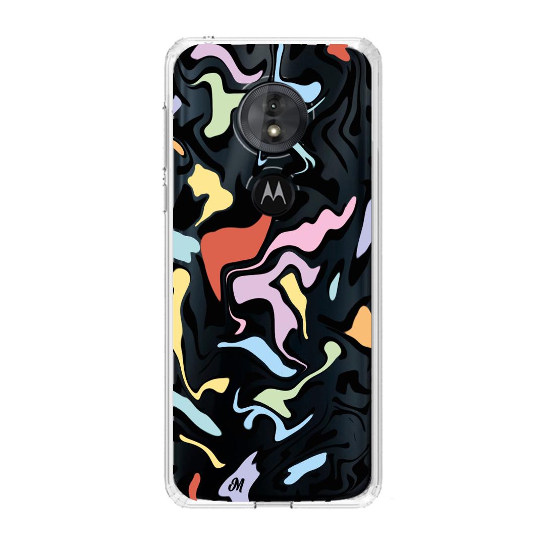 Case para Motorola G6 play Lineas coloridas - Mandala Cases