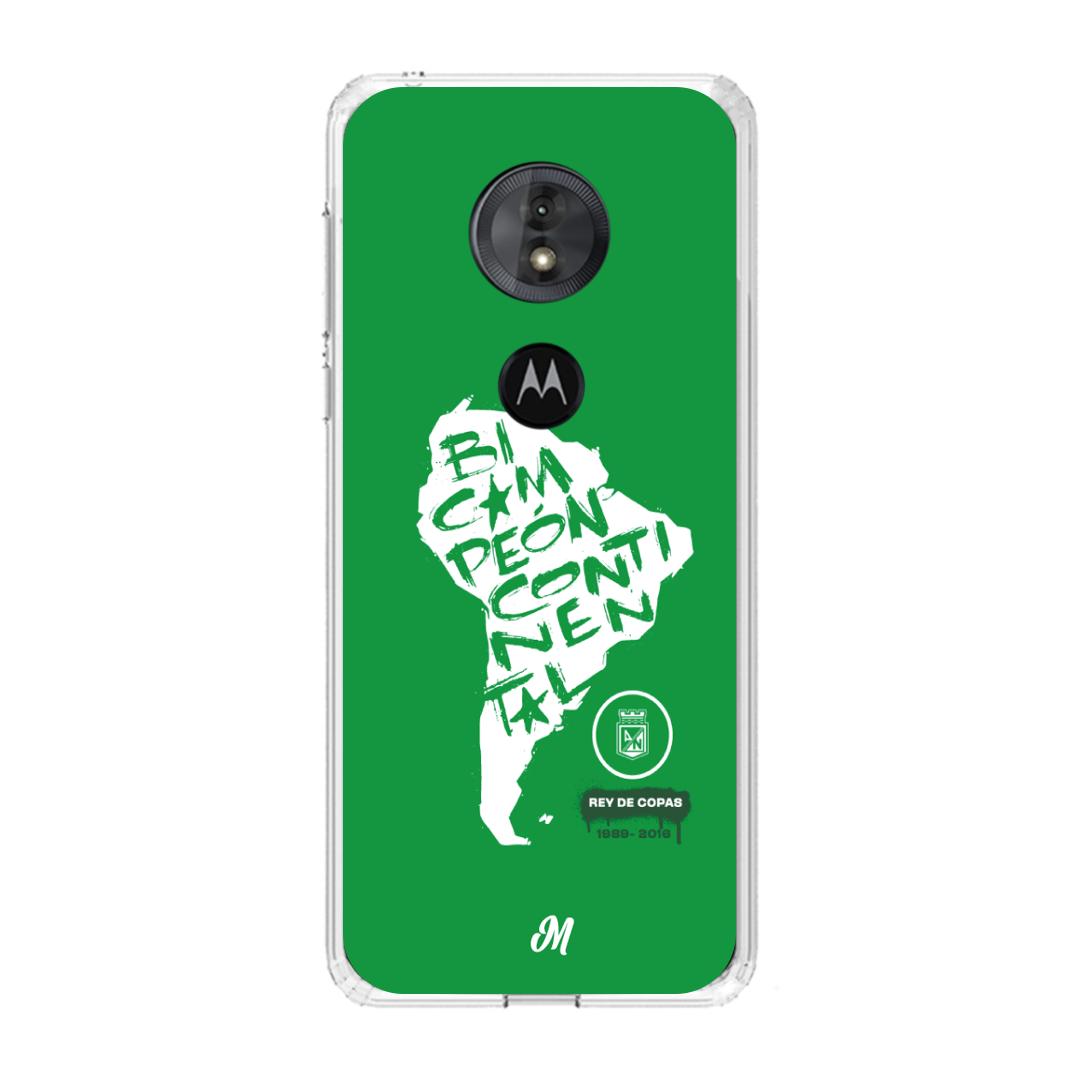 Case para Motorola G6 play Colaboración atlético nacional  - Mandala Cases