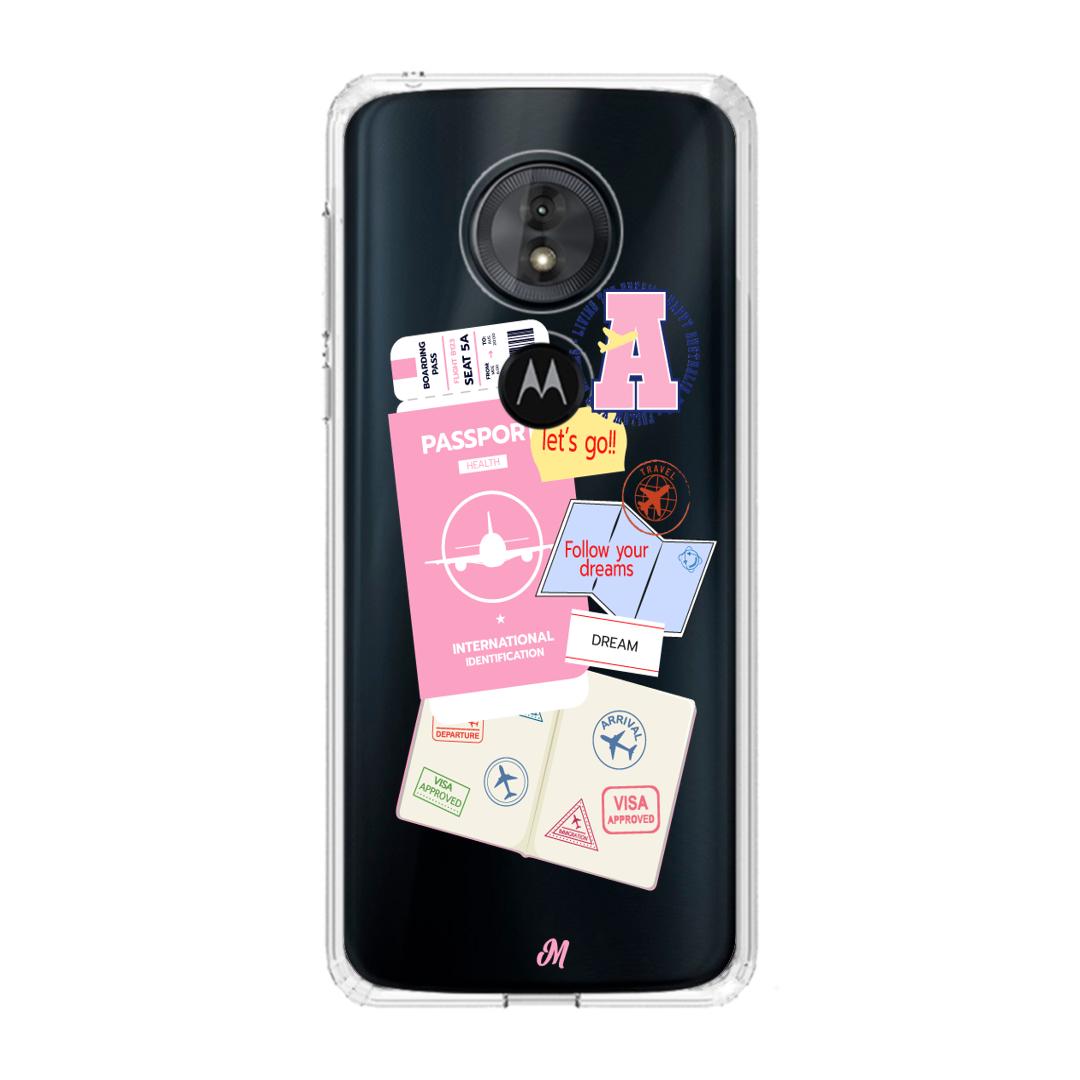 Case para Motorola G6 play pase de abordar - Mandala Cases