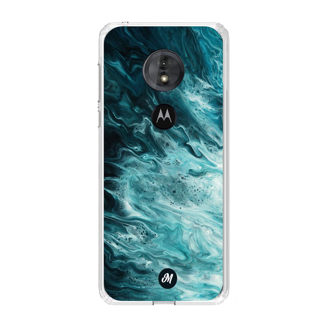 Cases para Motorola G6 play Marble case Remake - Mandala Cases