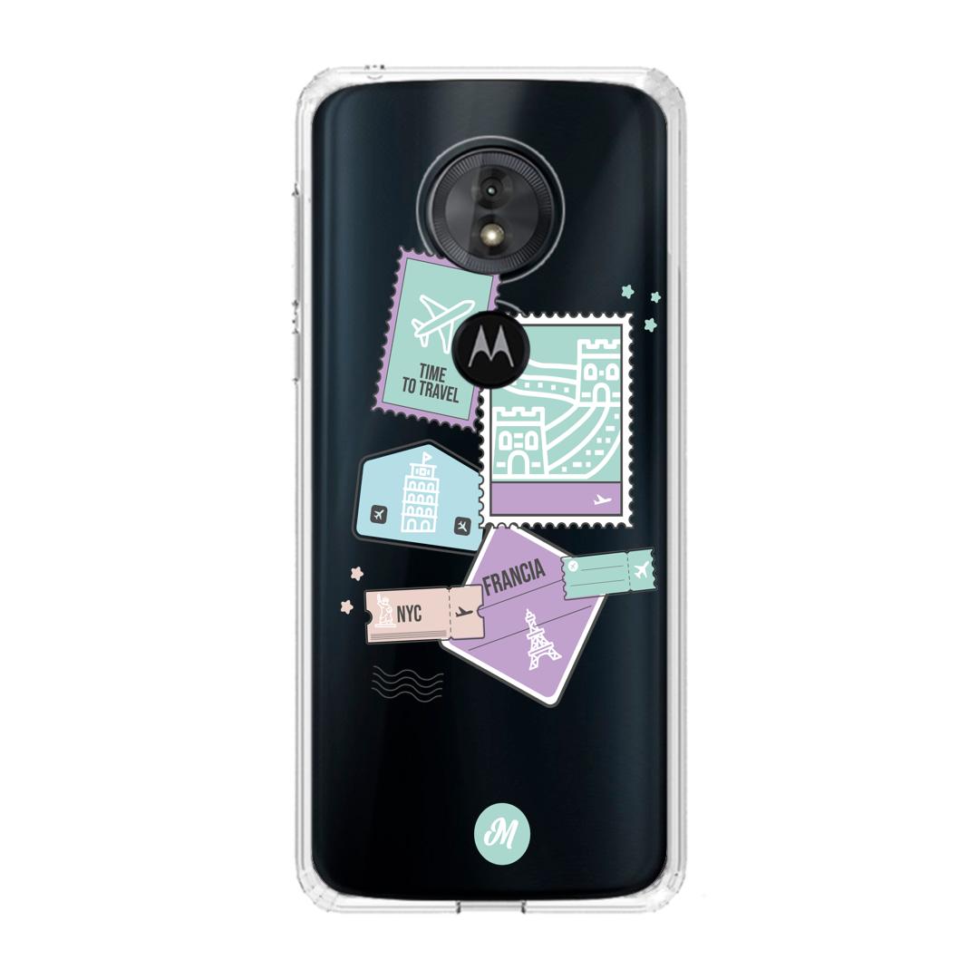 Cases para Motorola G6 play Travel case Remake - Mandala Cases
