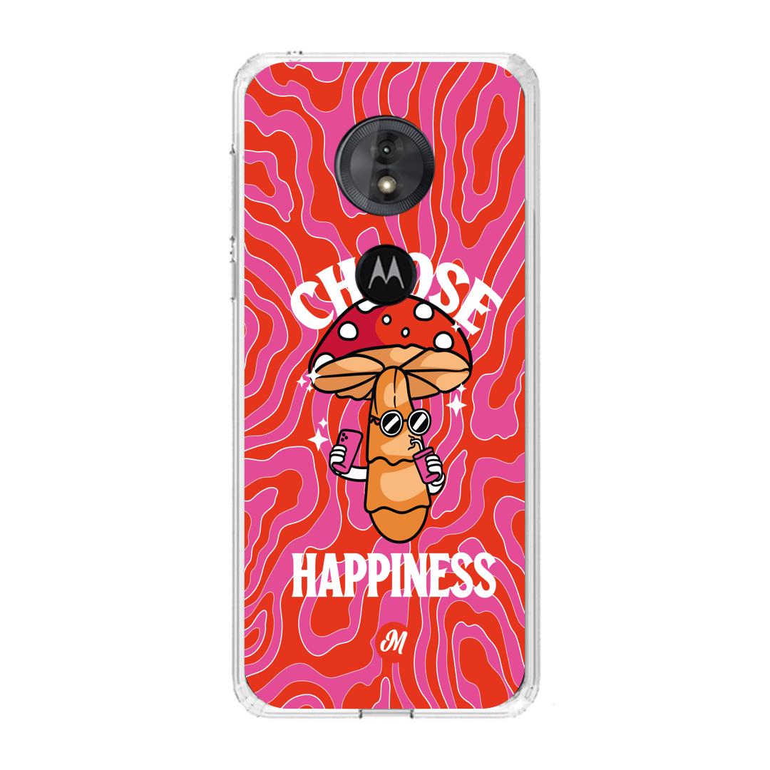Cases para Motorola G6 play Choose happiness - Mandala Cases