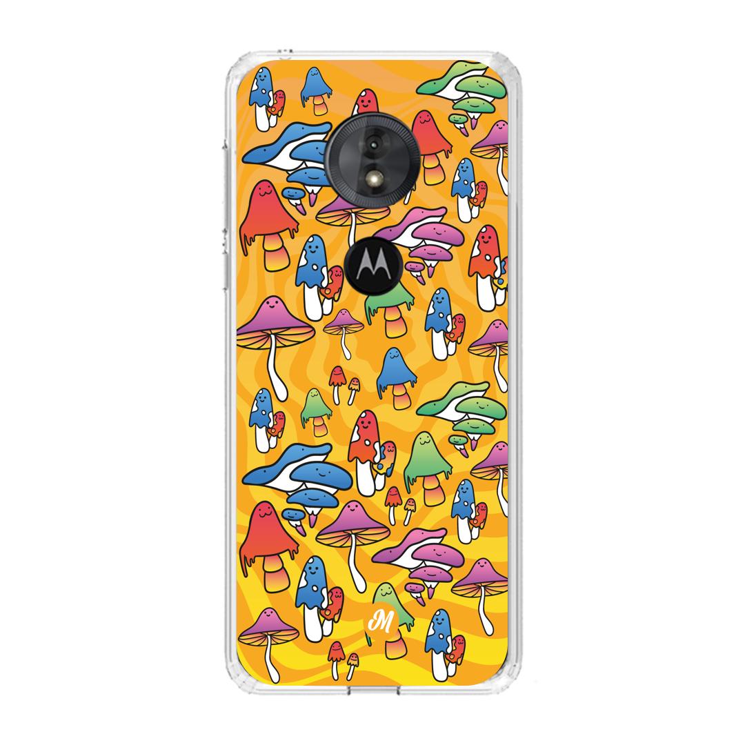 Cases para Motorola G6 play Color mushroom - Mandala Cases