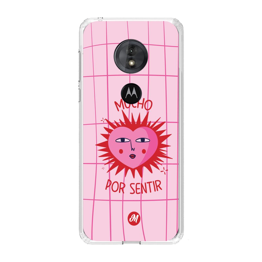 Cases para Motorola G6 play MUCHO POR SENTIR - Mandala Cases