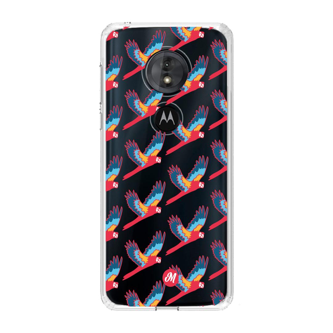 Cases para Motorola G6 play Guacamayo escarlata - Mandala Cases