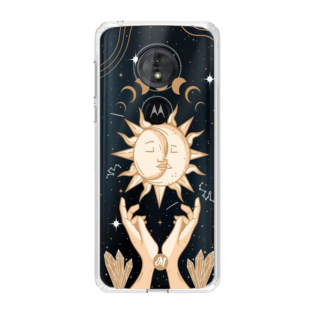 Cases para Motorola G6 play Energía de Sol y luna  - Mandala Cases
