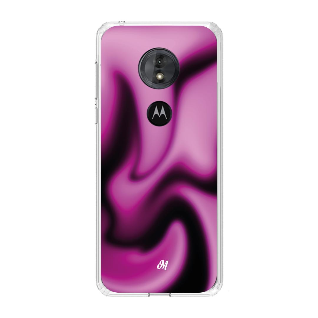 Cases para Motorola G6 play Purple Ghost - Mandala Cases
