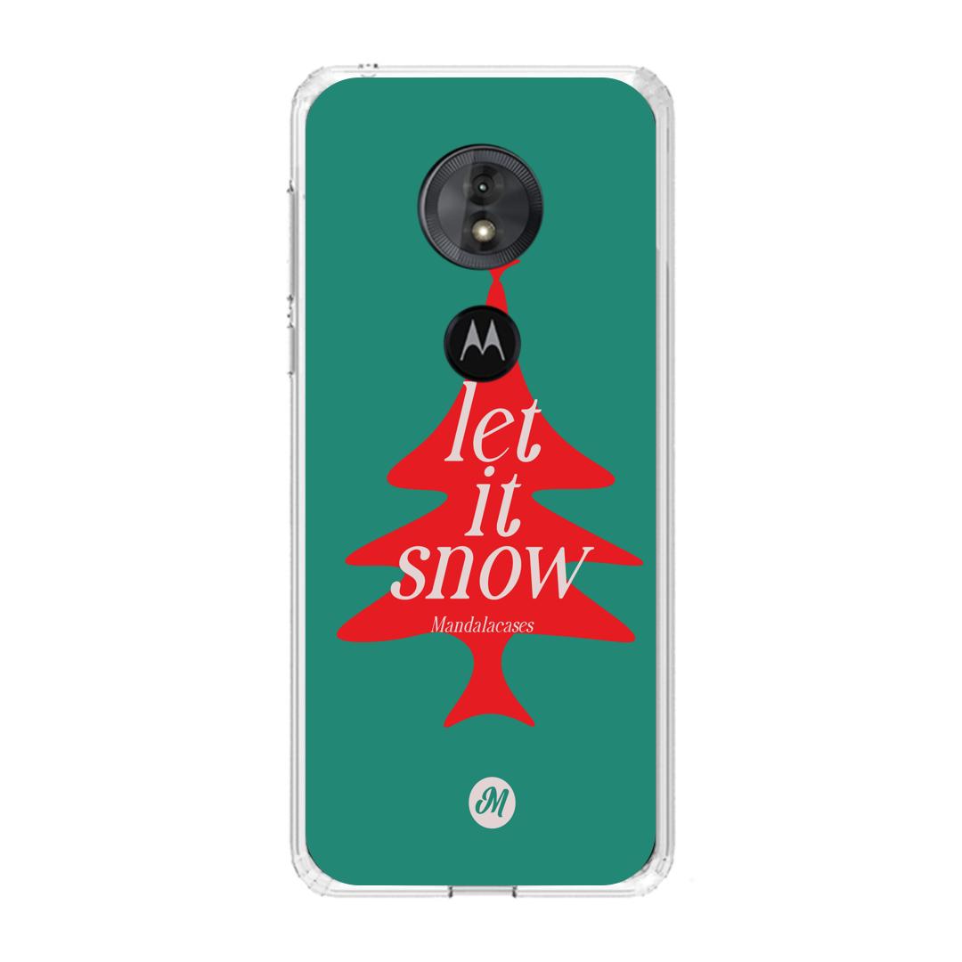Cases para Motorola G6 play Let it snow - Mandala Cases