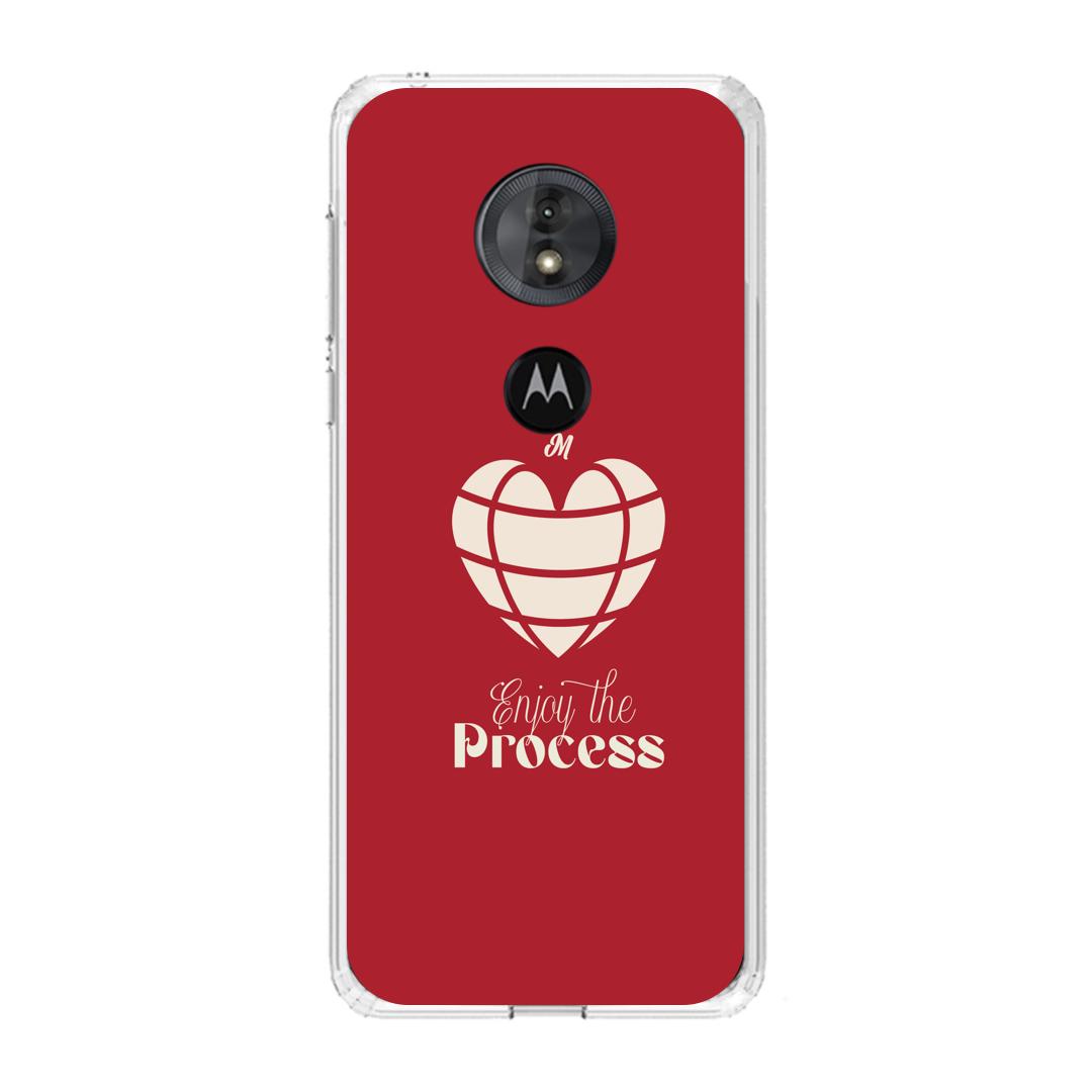 Cases para Motorola G6 play ENJOY THE PROCESS - Mandala Cases