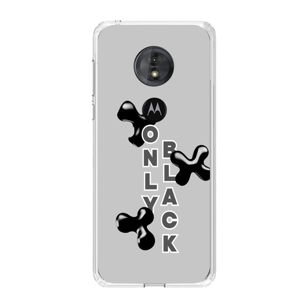 Cases para Motorola G6 play ONLY BLACK - Mandala Cases