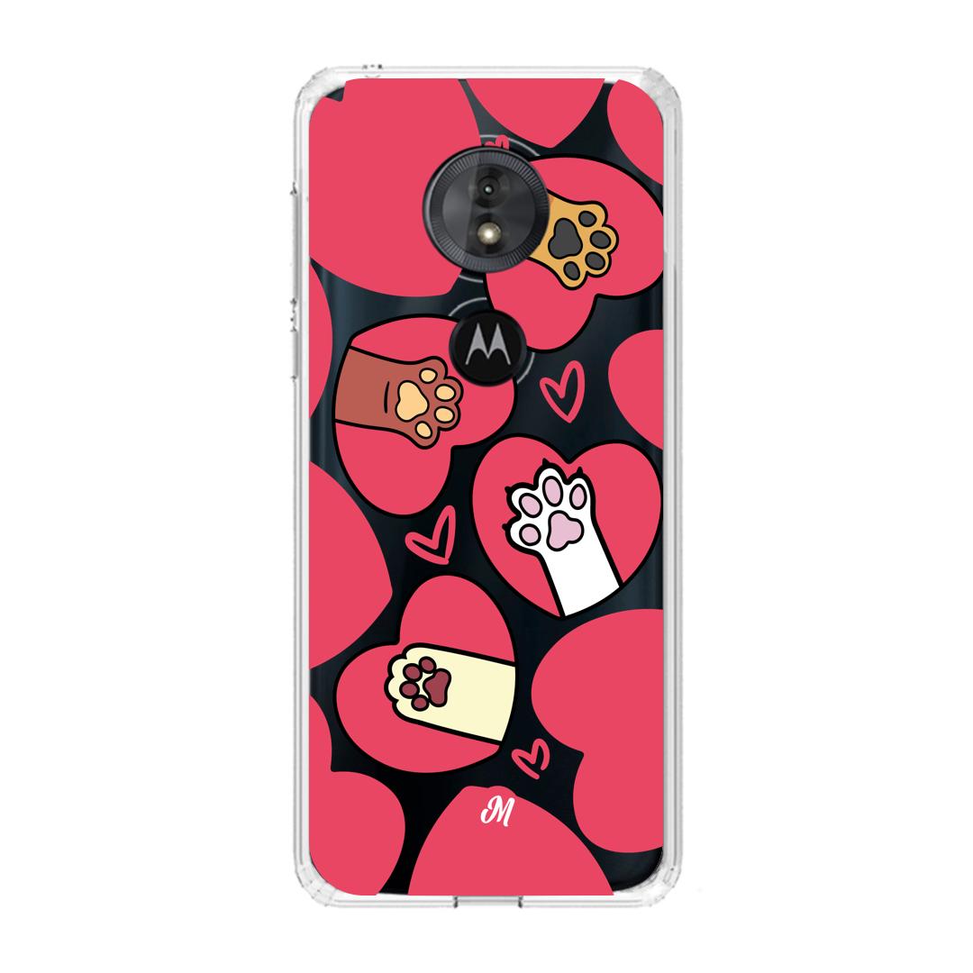 Cases para Motorola G6 play AMOR DE GATOS - Mandala Cases