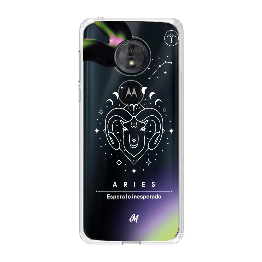 Cases para Motorola G6 play ARIES 24 TRANSPARENTE - Mandala Cases