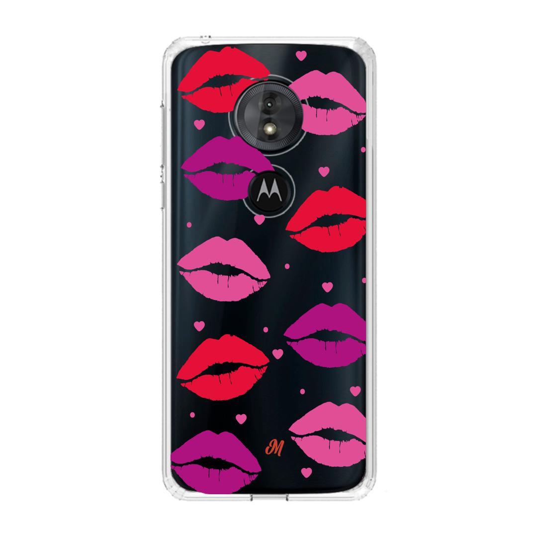Cases para Motorola G6 play Kiss colors - Mandala Cases