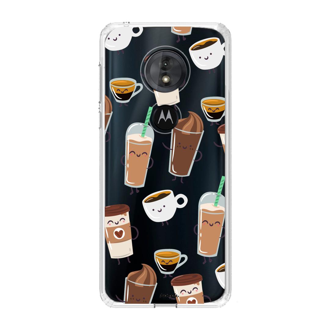 Case para Motorola G6 play de Cafes - Mandala Cases