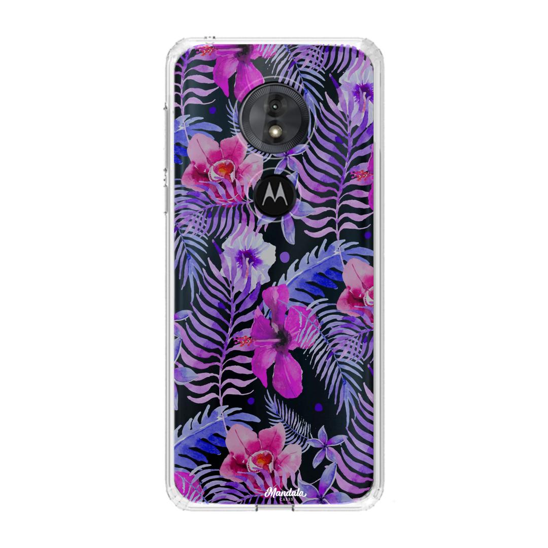 Case para Motorola G6 play de Flores Hawaianas - Mandala Cases