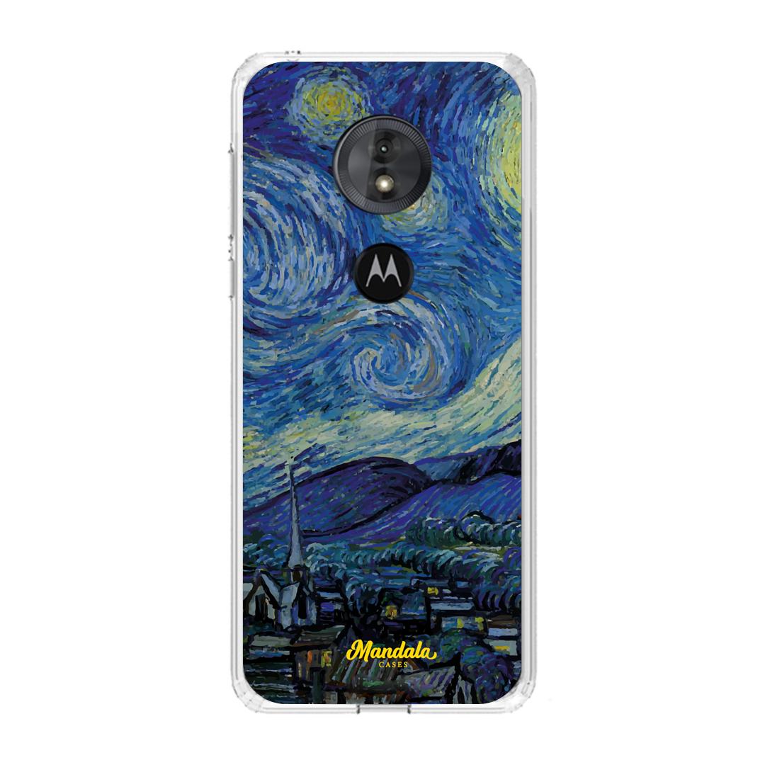 Case para Motorola G6 play de La Noche Estrellada- Mandala Cases