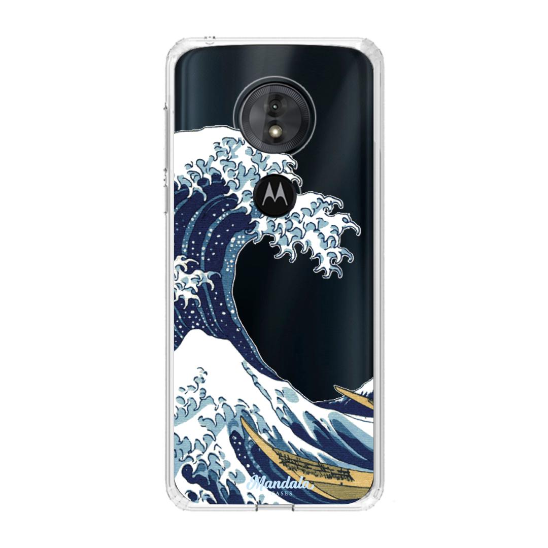 Case para Motorola G6 play de La Gran Ola- Mandala Cases
