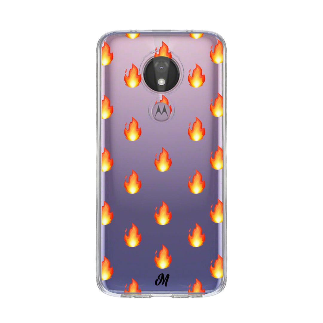 Case para Motorola G7 power Fuego - Mandala Cases