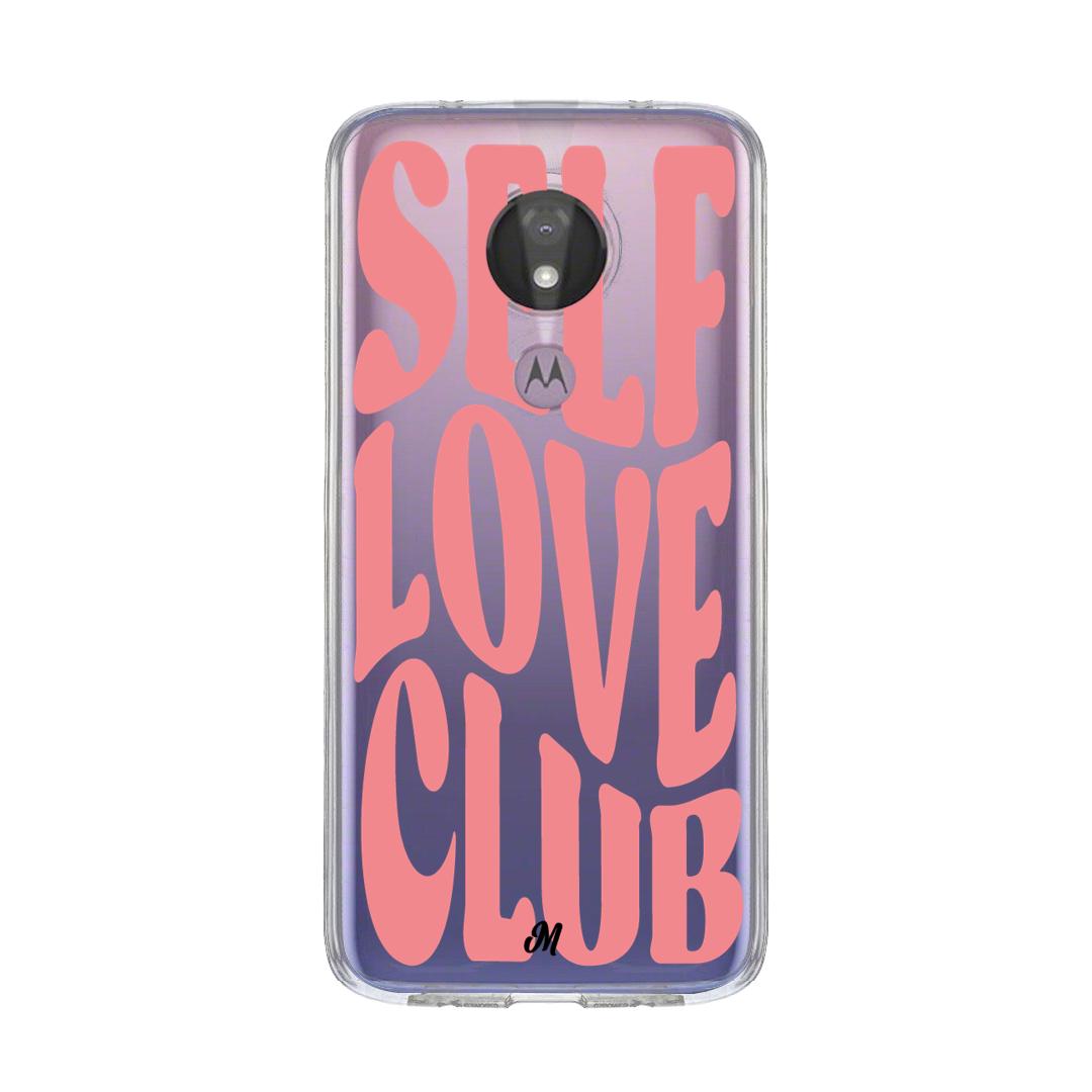 Case para Motorola G7 power Self Love Club Pink - Mandala Cases