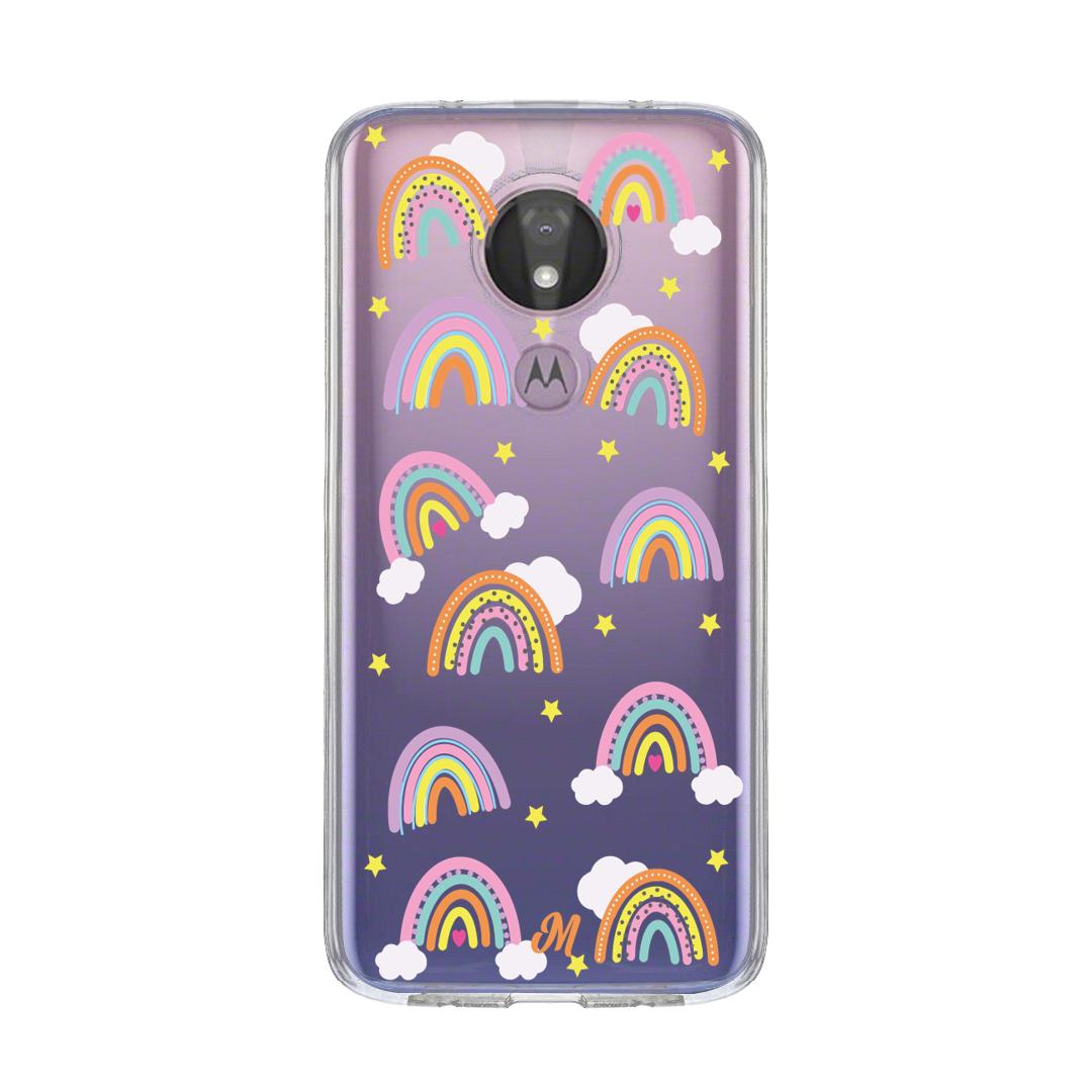 Case para Motorola G7 power Fiesta arcoíris - Mandala Cases