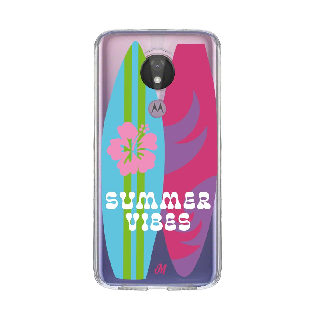 Case para Motorola G7 power Summer Vibes Surfers - Mandala Cases