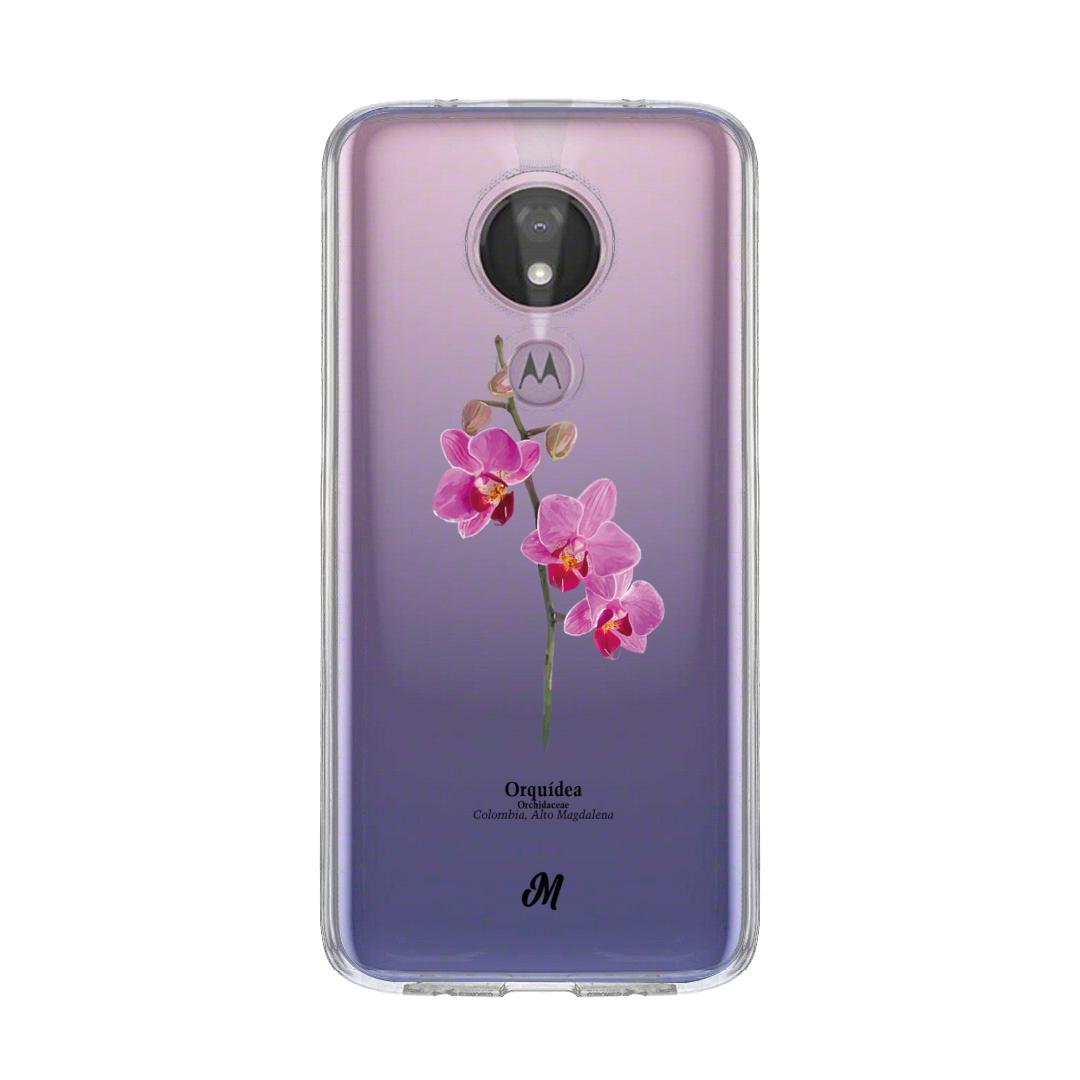 Case para Motorola G7 power Ramo de Orquídea - Mandala Cases