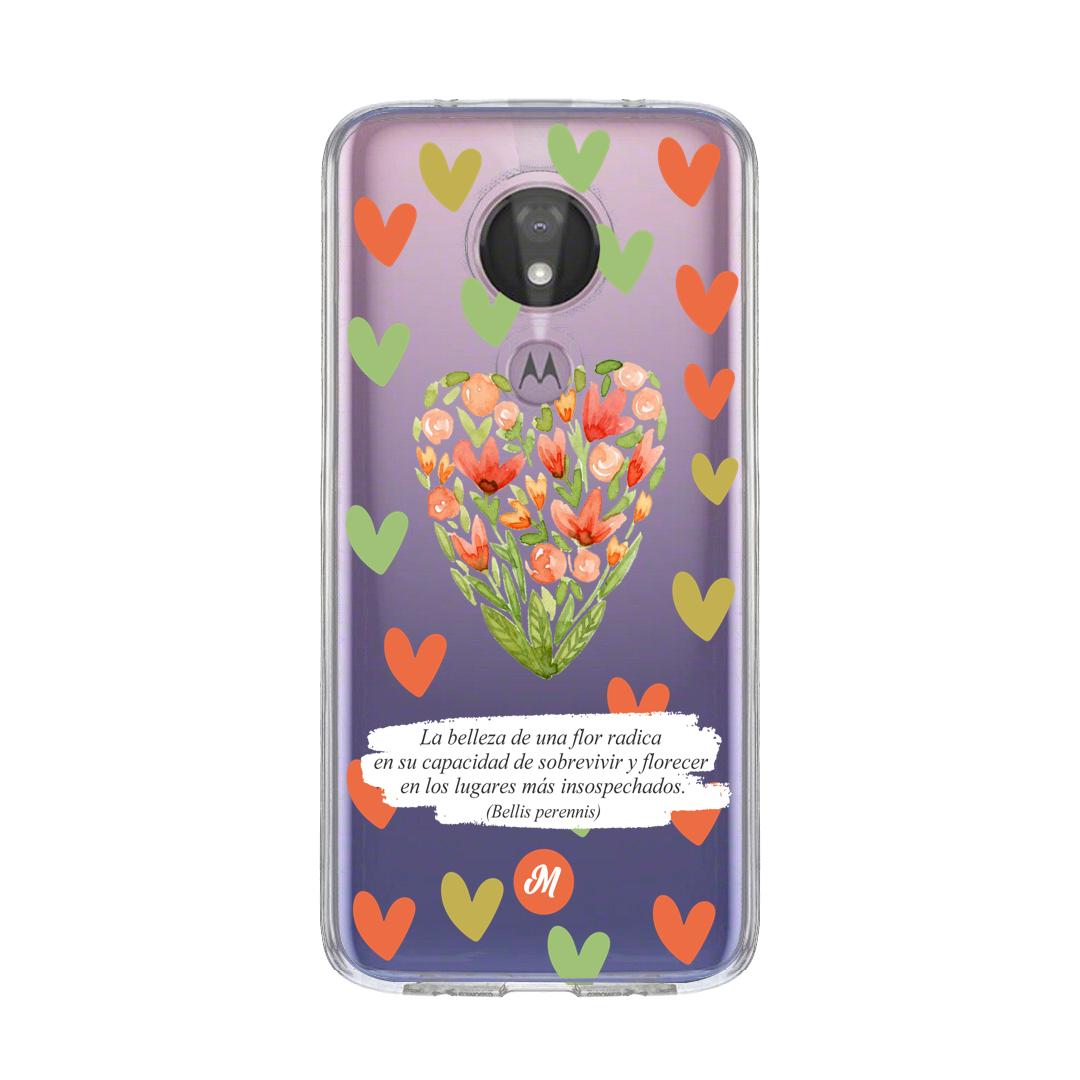 Cases para Motorola G7 power Flores de colores - Mandala Cases