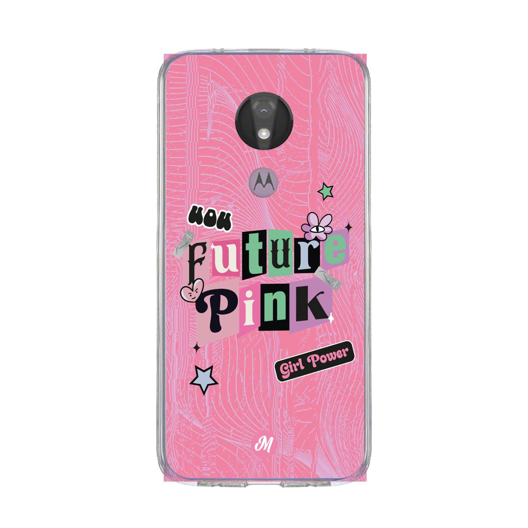 Cases para Motorola G7 power FUTURE PINK - Mandala Cases