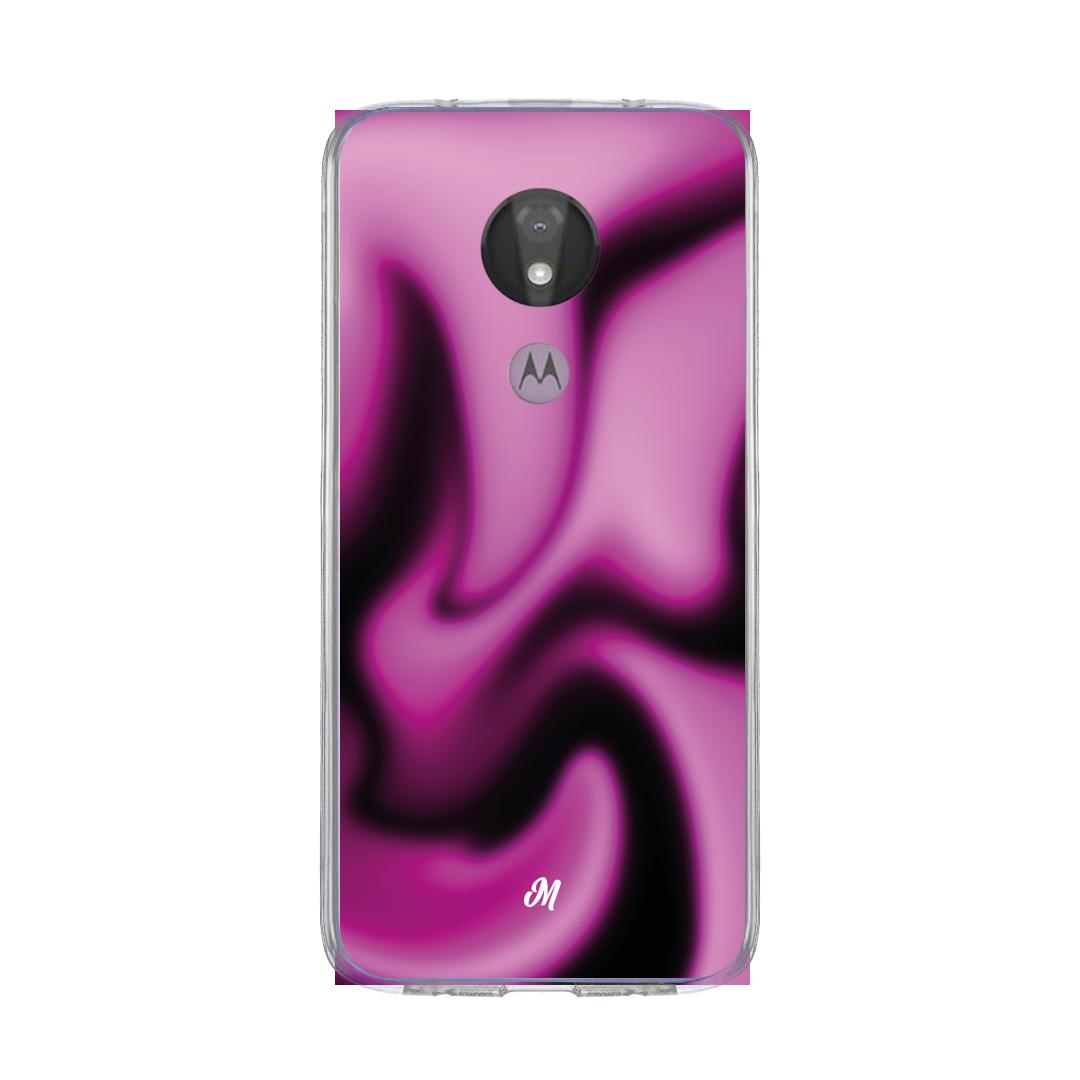 Cases para Motorola G7 power Purple Ghost - Mandala Cases