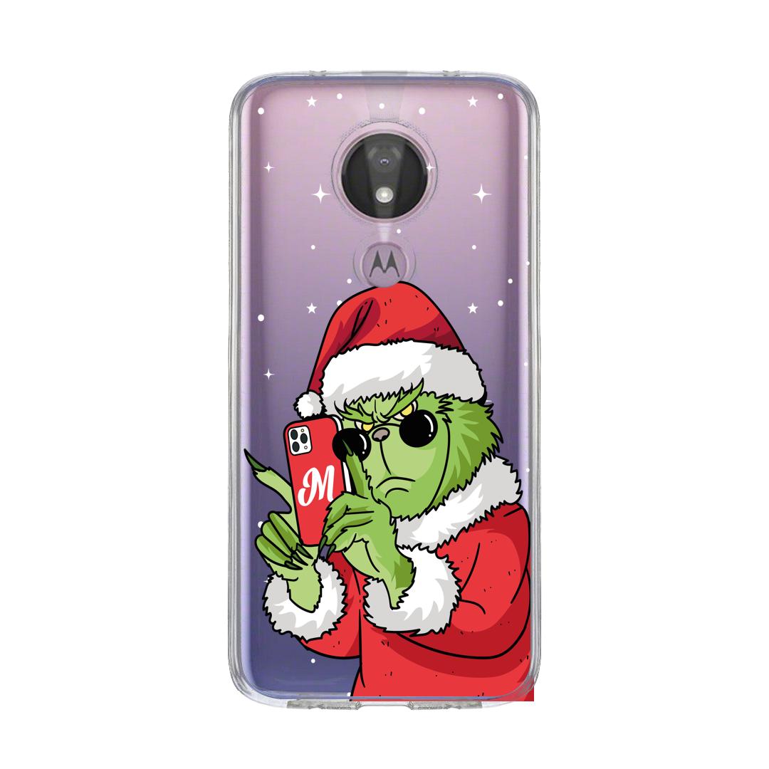 Cases para Motorola G7 power SELFIE GRINCH - Mandala Cases