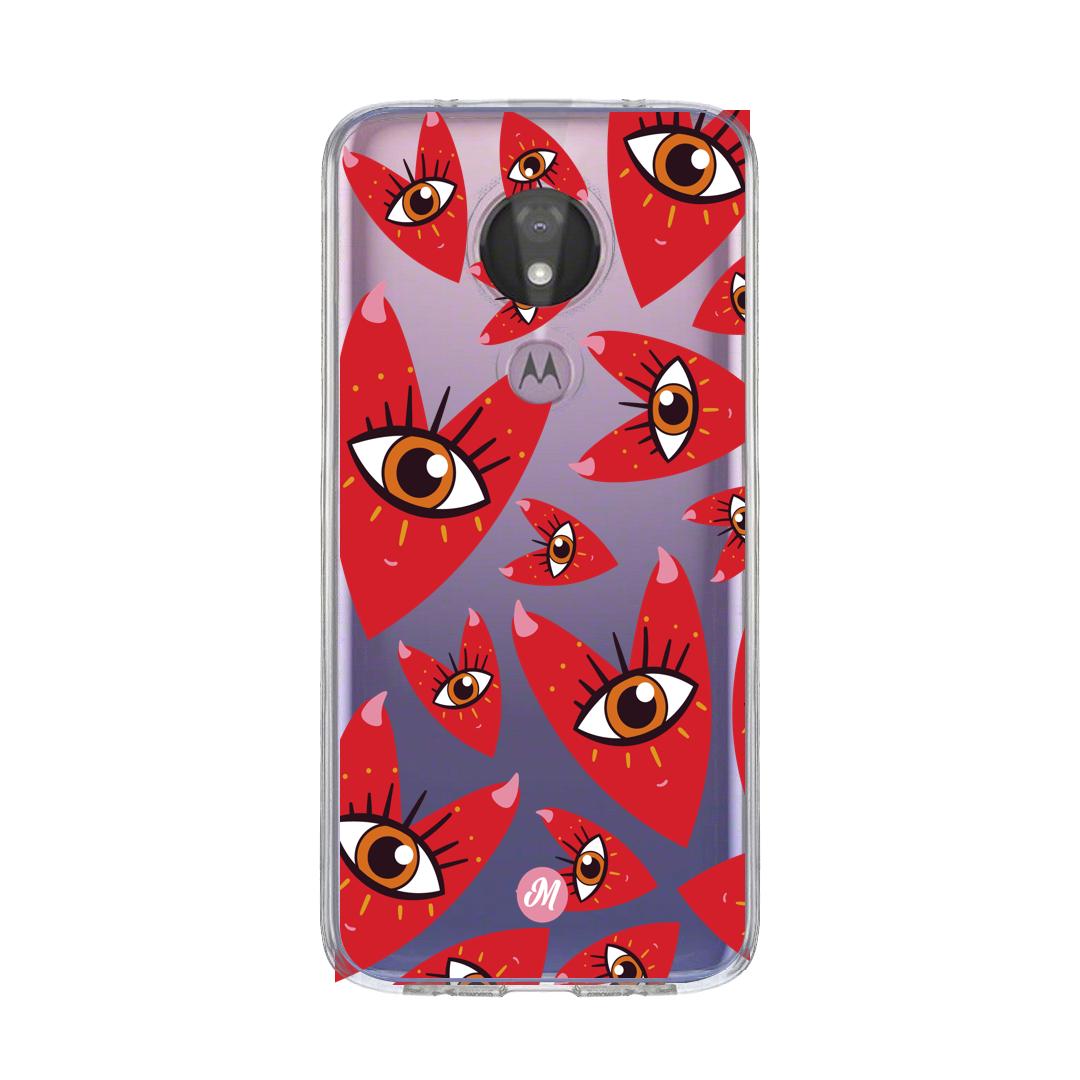 Cases para Motorola G7 power CORAZÓN ENCANTADO - Mandala Cases