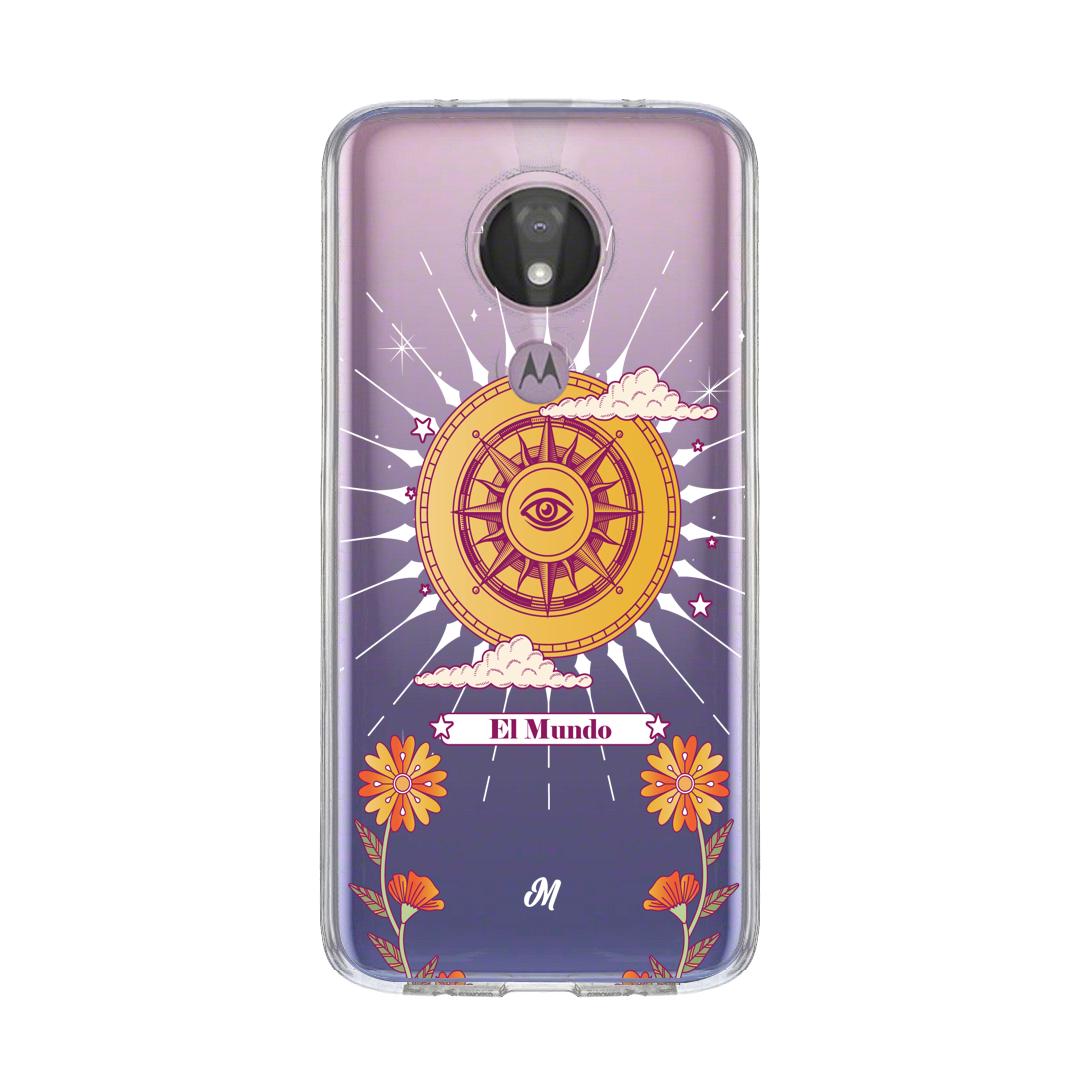 Cases para Motorola G7 power EL MUNDO ASTROS - Mandala Cases