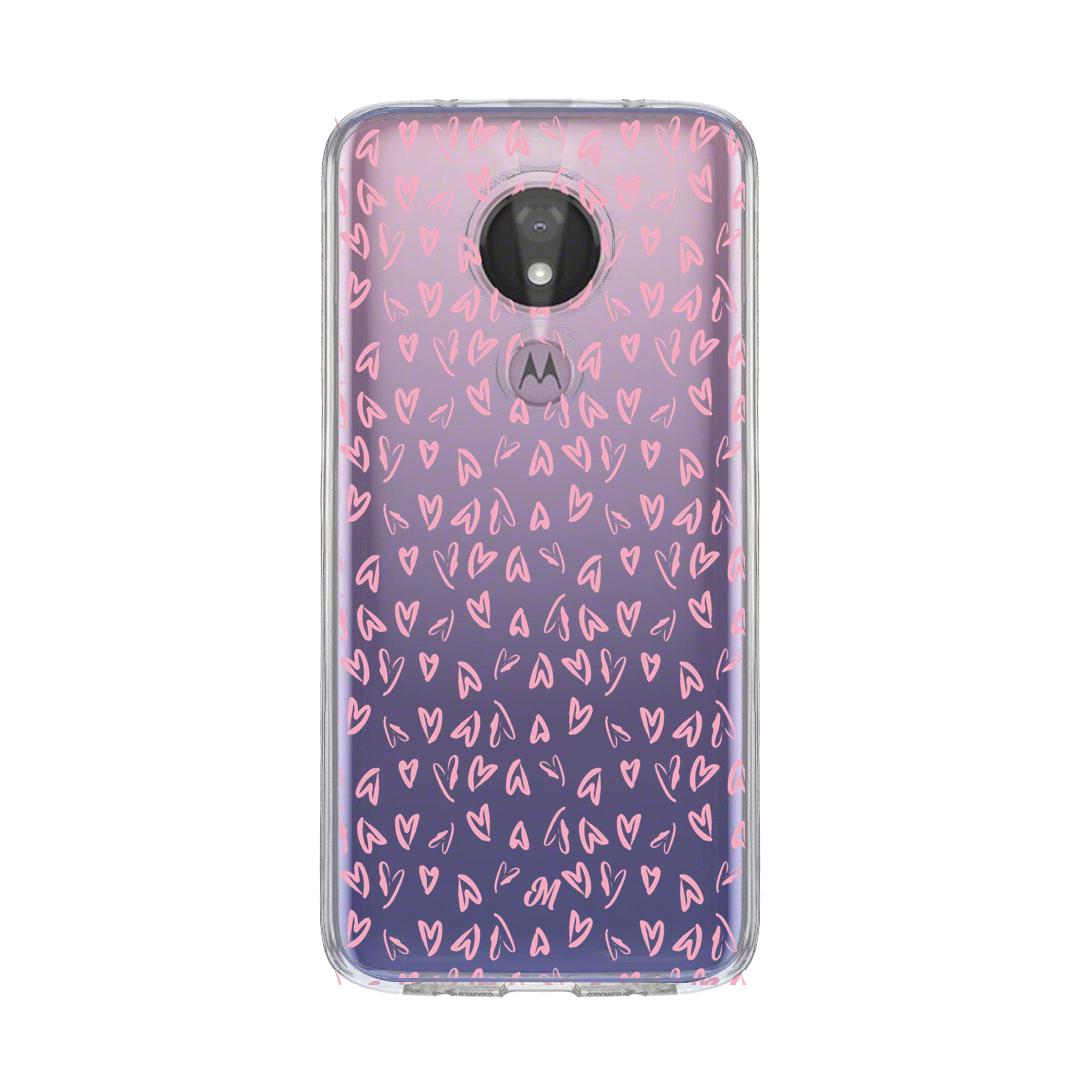 Cases para Motorola G7 power Corazónes Coquette - Mandala Cases