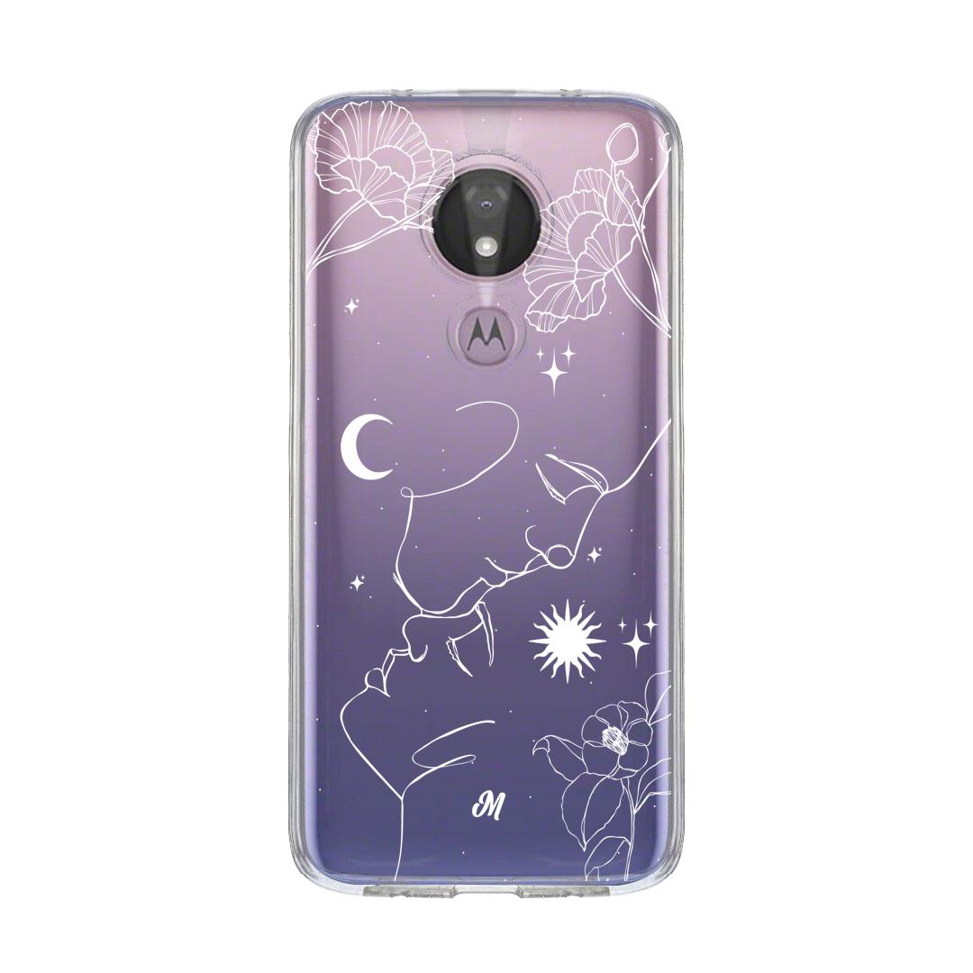 Cases para Motorola G7 power Love Line White - Mandala Cases