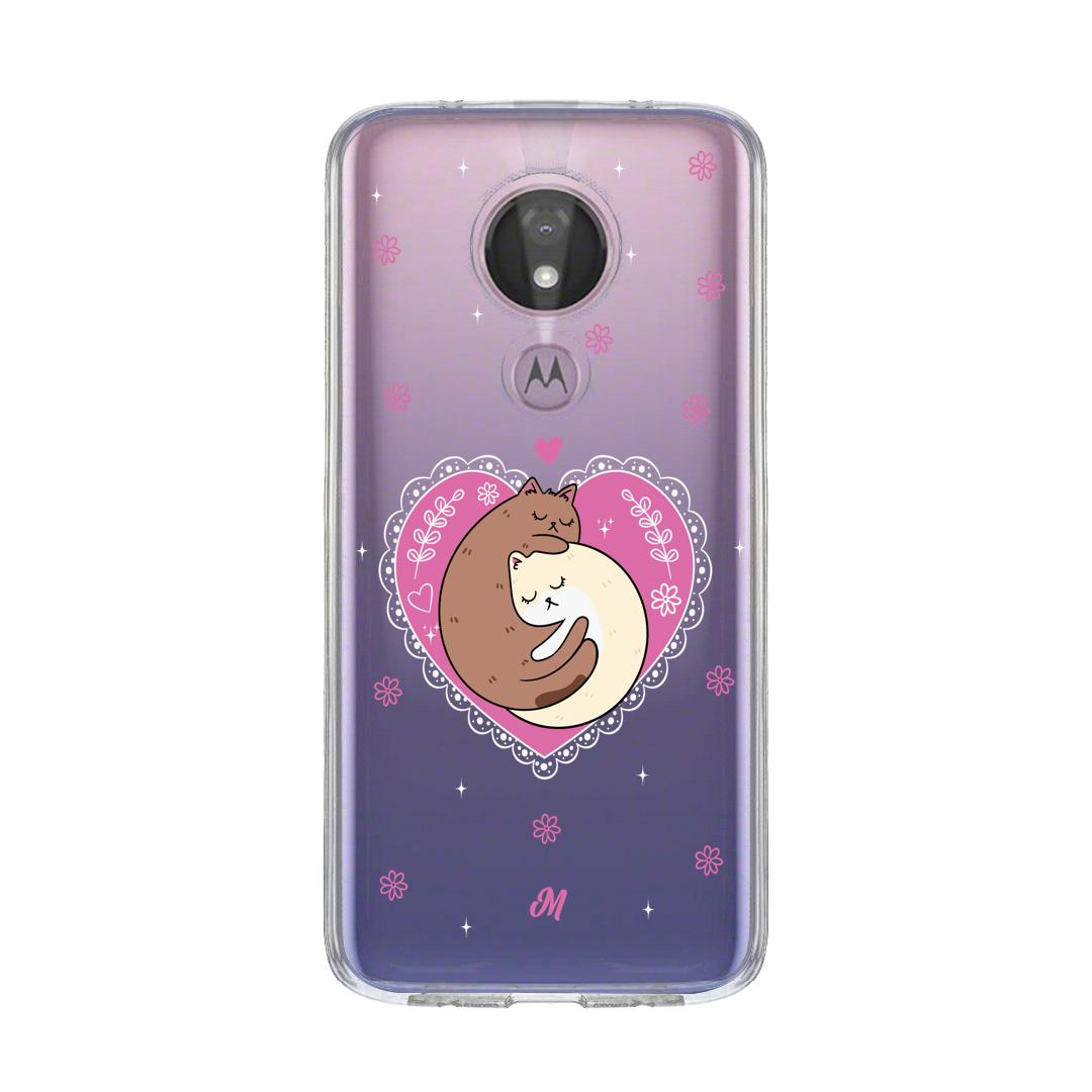 Cases para Motorola G7 power Cat Amour - Mandala Cases