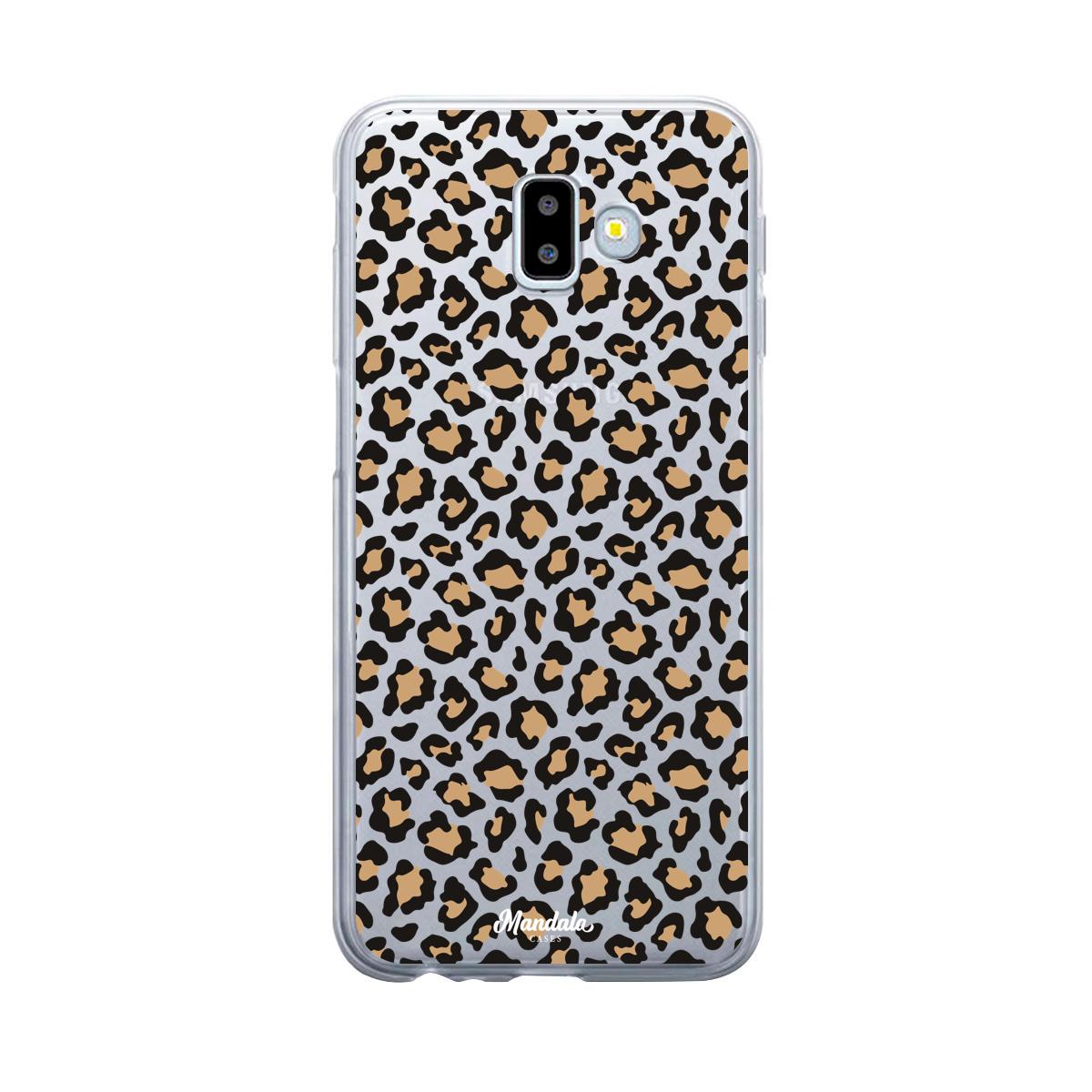 Case para Samsung J6 Plus Funda Print Leopardo - Mandala Cases
