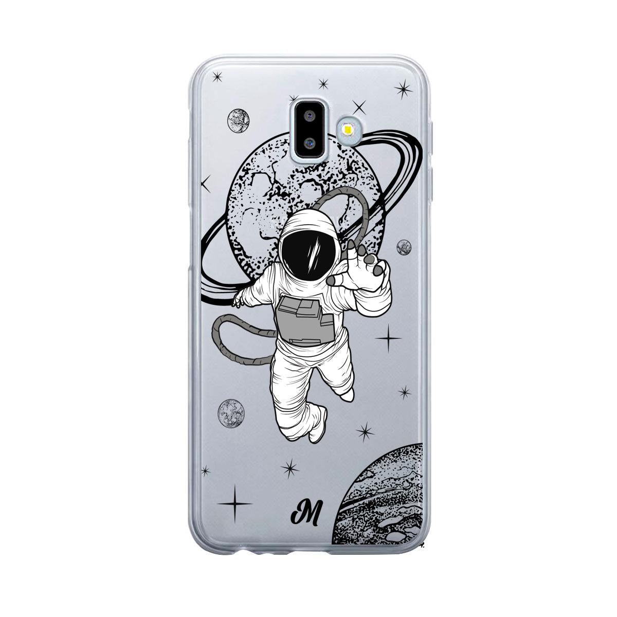 Case para Samsung J6 Plus Funda Saturno Astronauta - Mandala Cases