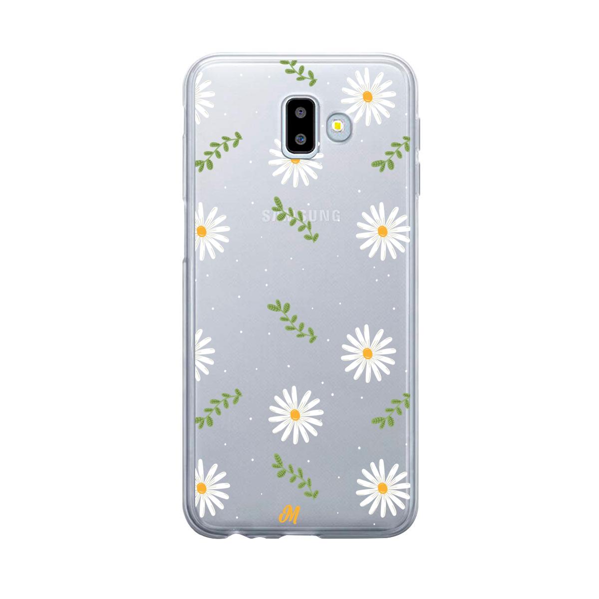 Case para Samsung J6 Plus Funda Pequeñas Flores - Mandala Cases