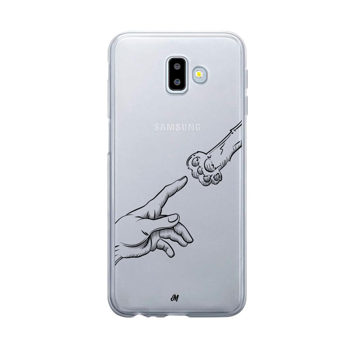 Case para Samsung J6 Plus Funda La Creación Gatuna  - Mandala Cases