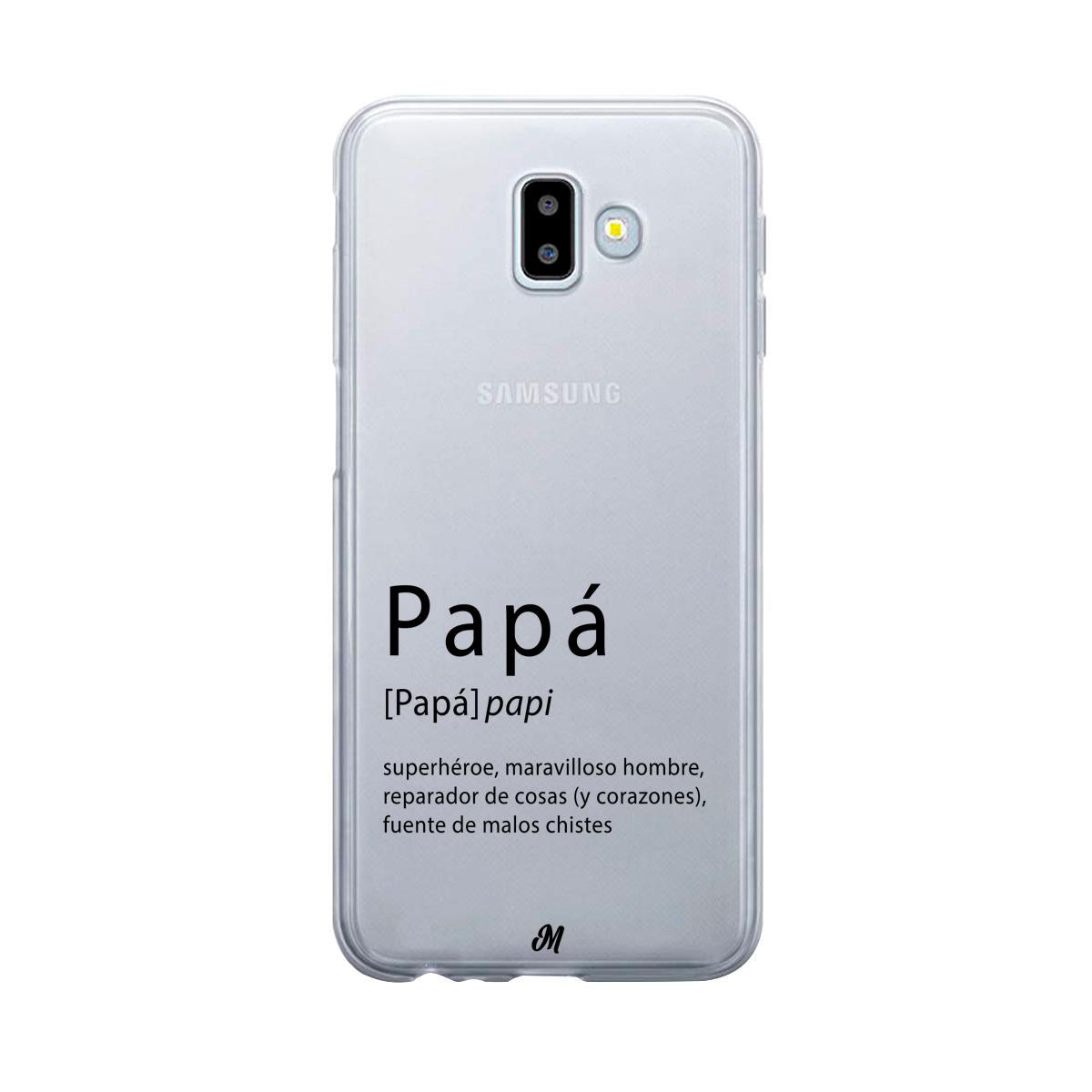 Case para Samsung J6 Plus Funda papá  - Mandala Cases
